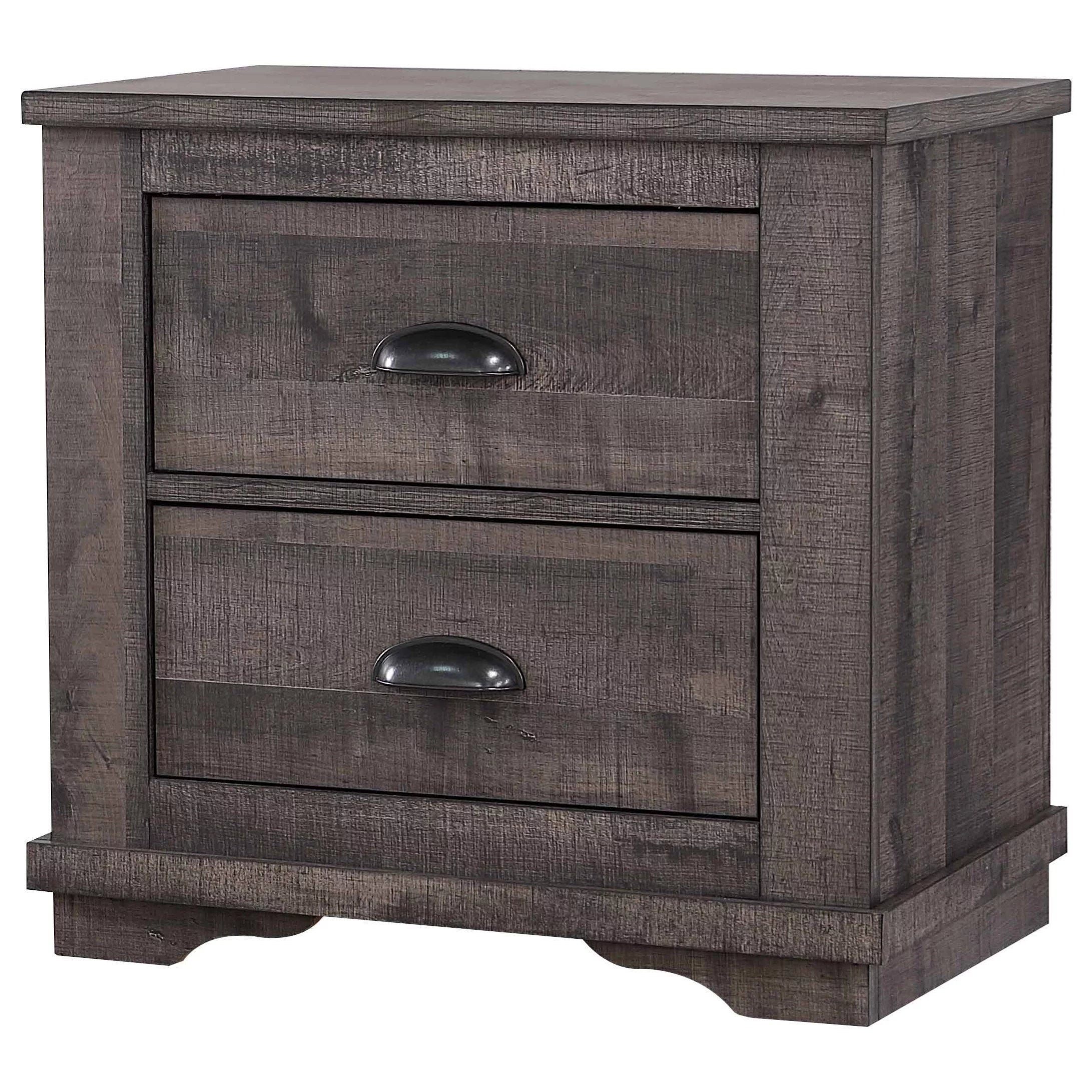 King Size Bedroom Furniture Set with Dresser Mirror and Nightstand X6798