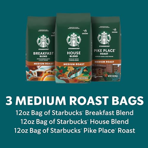 Medium Roast Ground Coffee Variety Pack, 3 Bags P234190