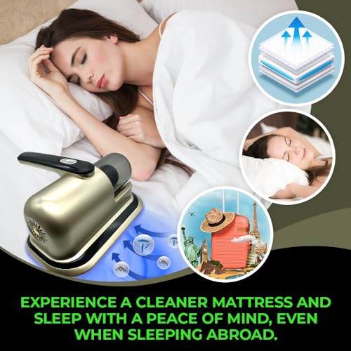 Cordless Mattress Vacuum Cleaner for Deep Cleaning, Red K99962