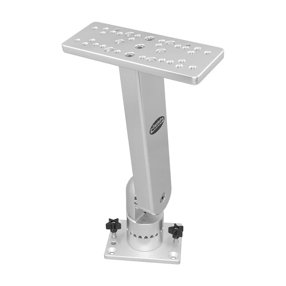 Traxstech ECMLT-112 Tall Lift and Turn Single Pivot Adjustable Electronics Mount - 12"