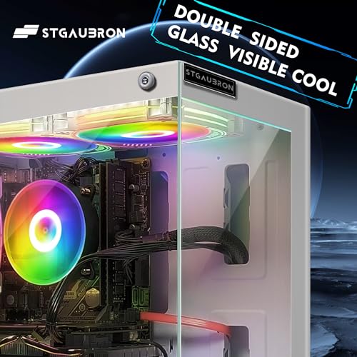 Gaming Desktop PC, Radeon RX 580, Intel Core i7, 32G RAM, 2T SSD W34131