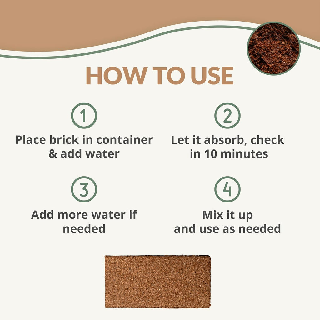Mycorrhizal Inoculant Powder with Coco Coir Bricks P44237