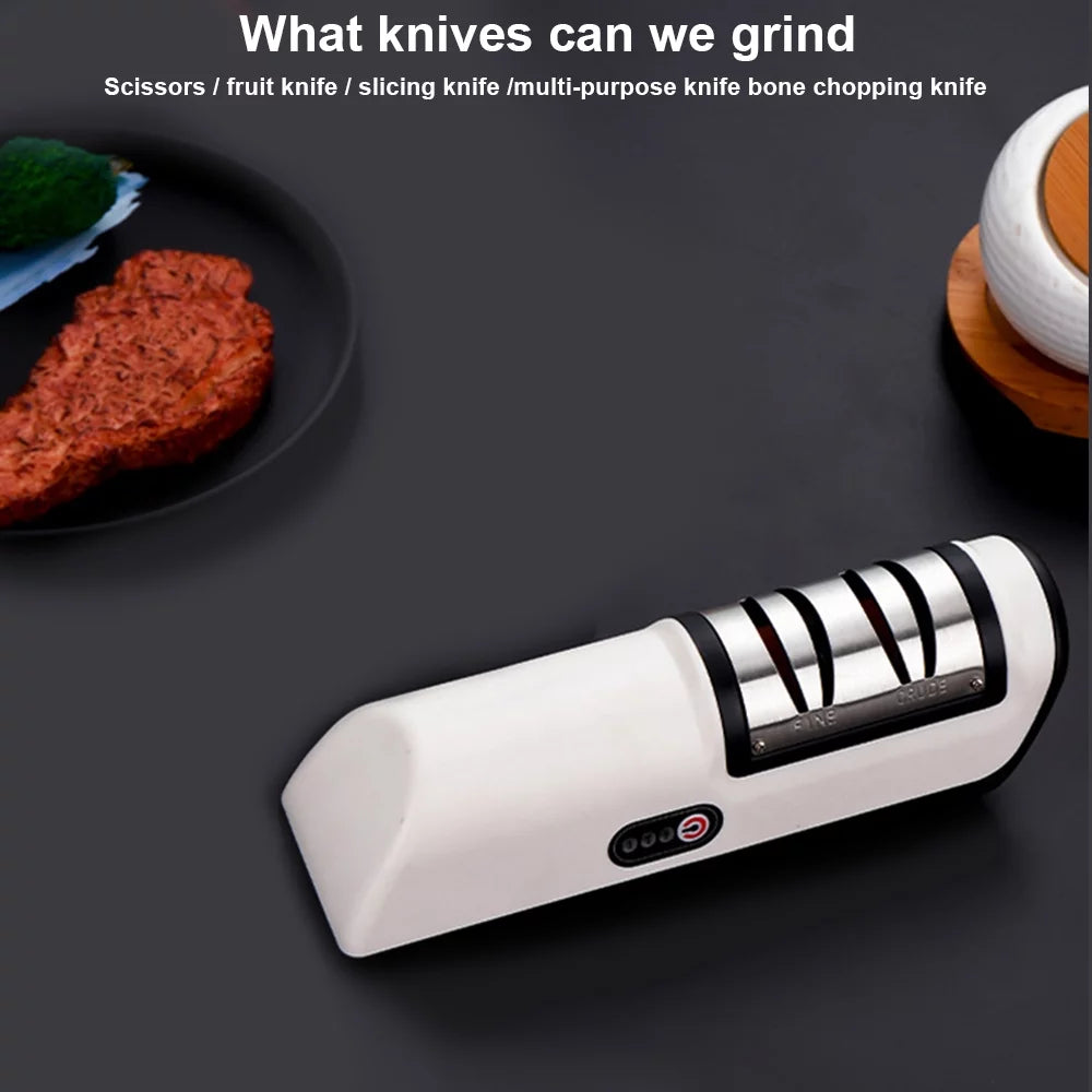 Electric Knife Sharpener 3 Speed Sharpening System T80211