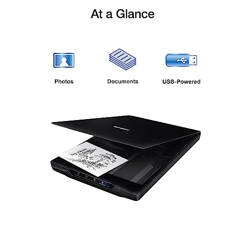 Color Photo and Document Flatbed Scanner with 4800 dpi Optical Resolution C662