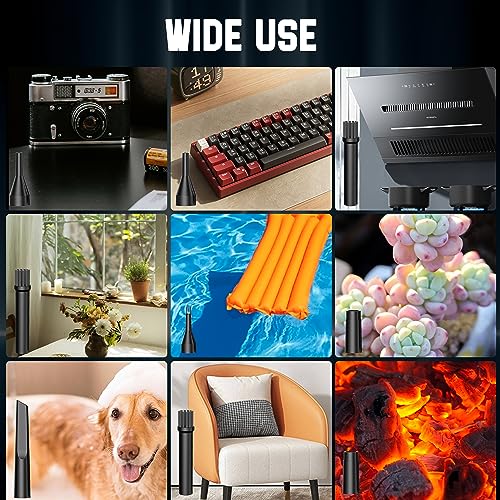 Cordless Air Duster for Cleaning Keyboard PC X6990