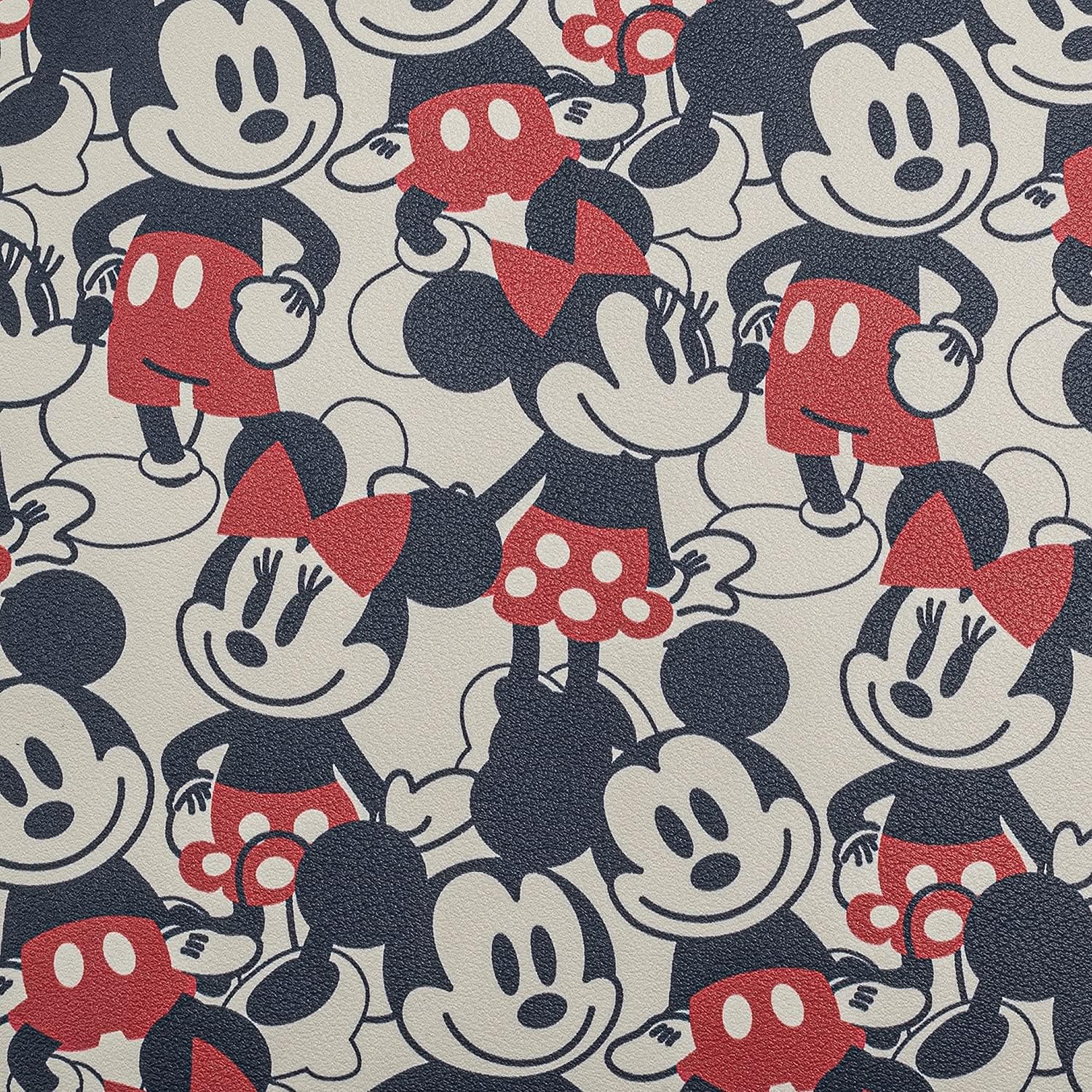 Disney Mickey Minnie Mouse Mini Backpack Handbag Red Navy O695