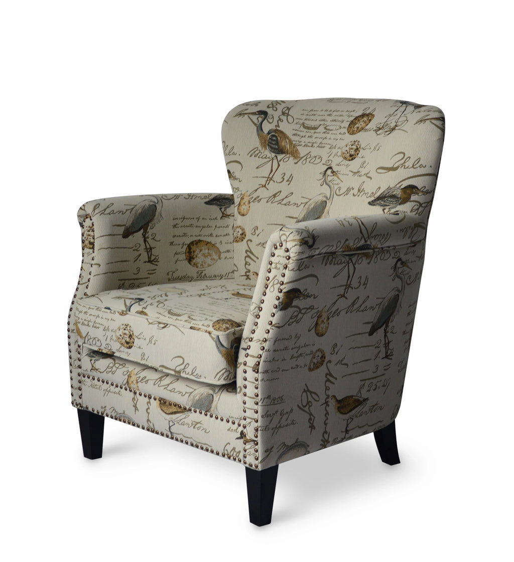 Accent Chair with Nailhead Trim Z6756