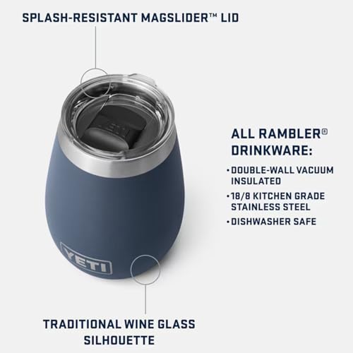 10 oz Wine Tumbler, Vacuum Insulated, Stainless Steel O409