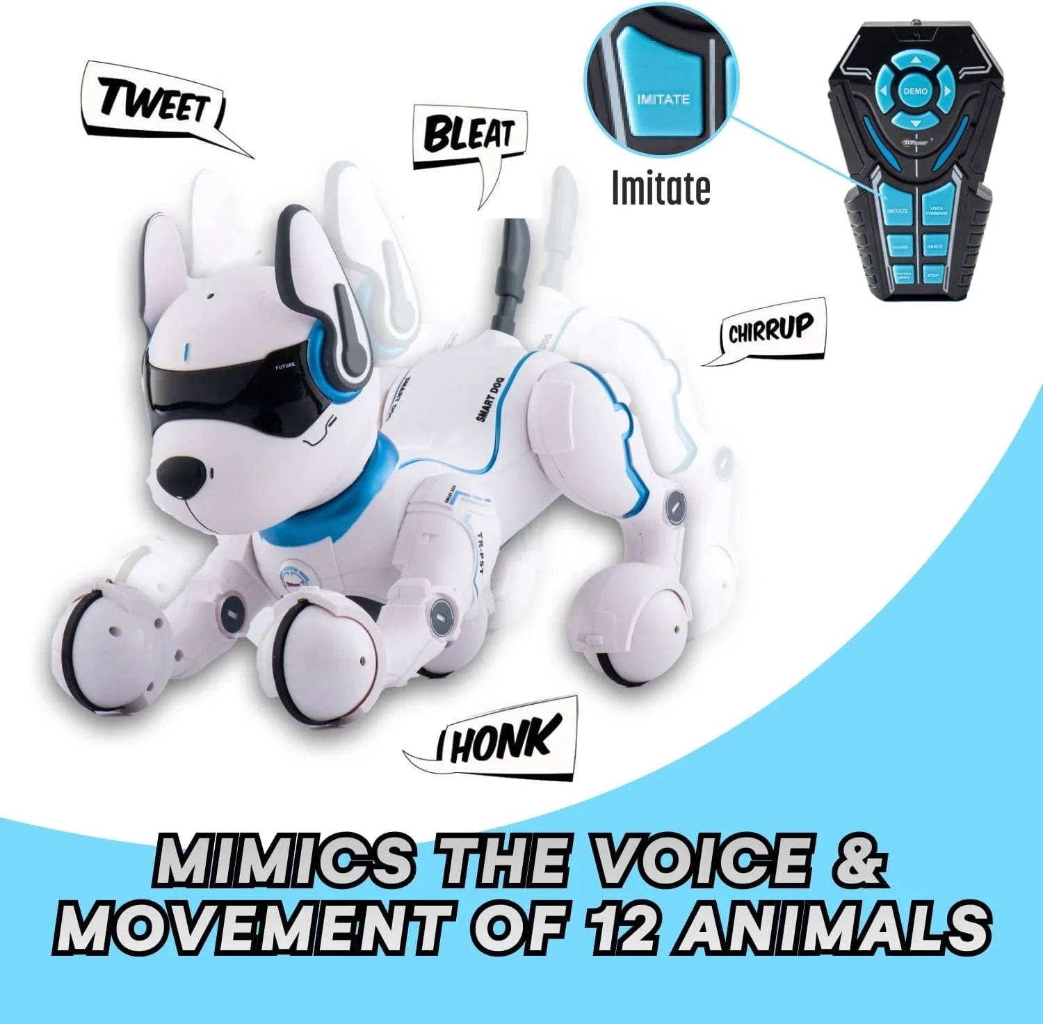 Robot Dog Toy for Kids, Smart Dancing Mini Pet Robot S297000