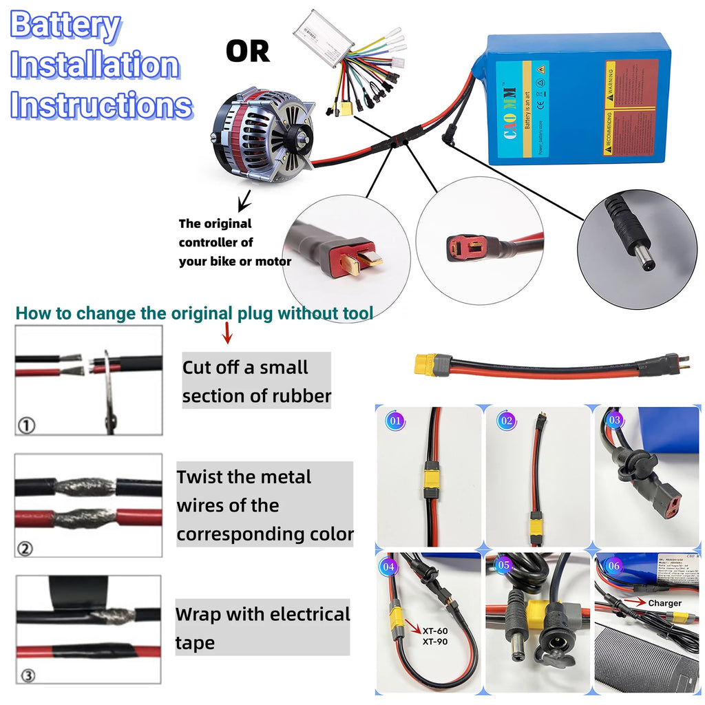 48V 14Ah Lithium Ebike Battery with 5A Charger C393175