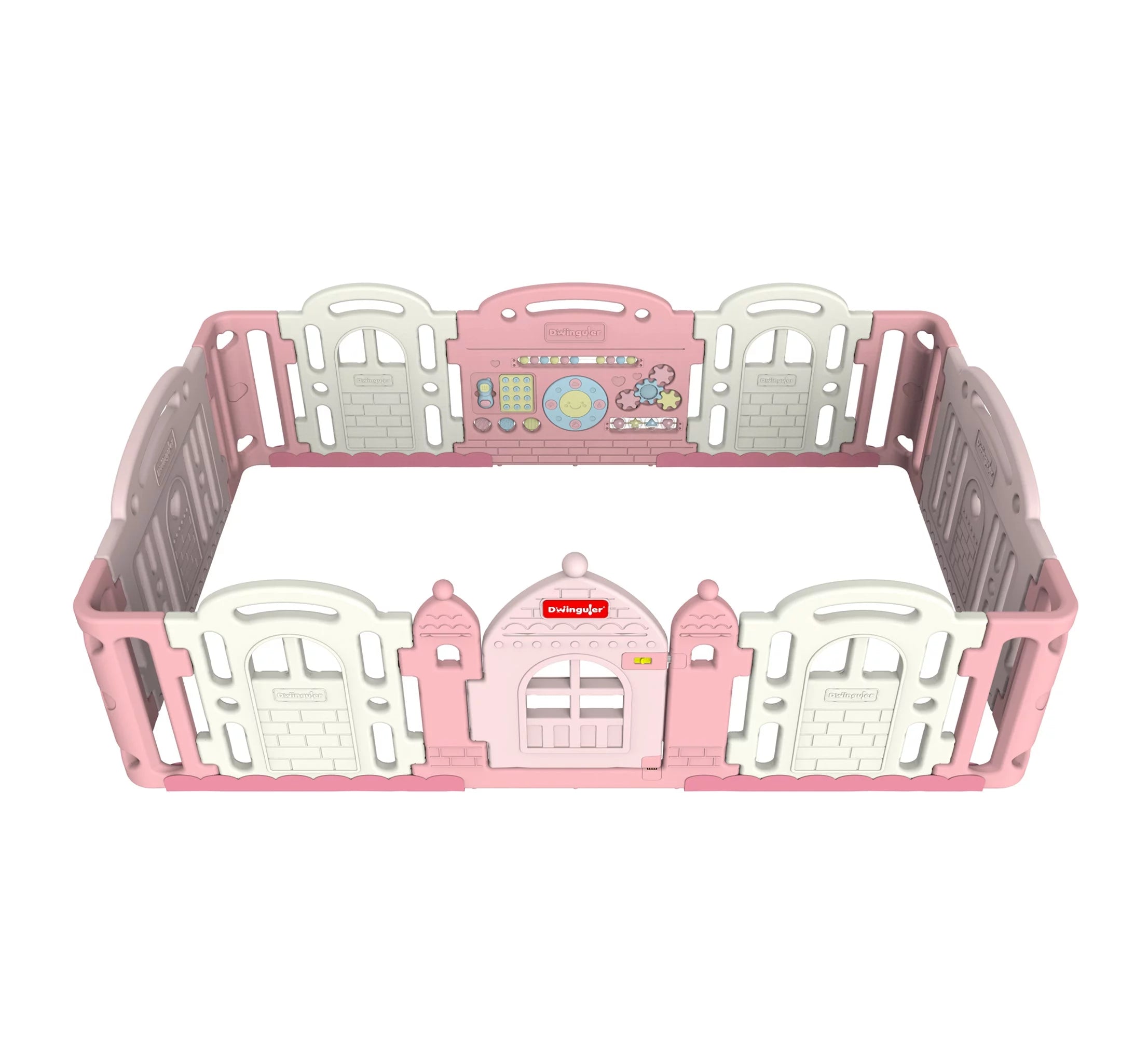 Dwinguler Castle Playpen Safety Gate