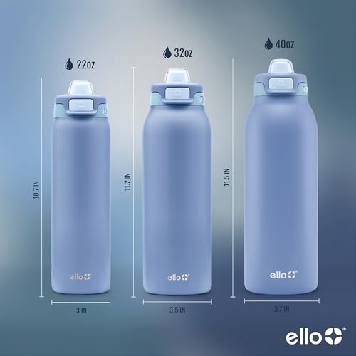 Stainless Steel Water Bottle with Leak Proof Lid, 22oz J59428