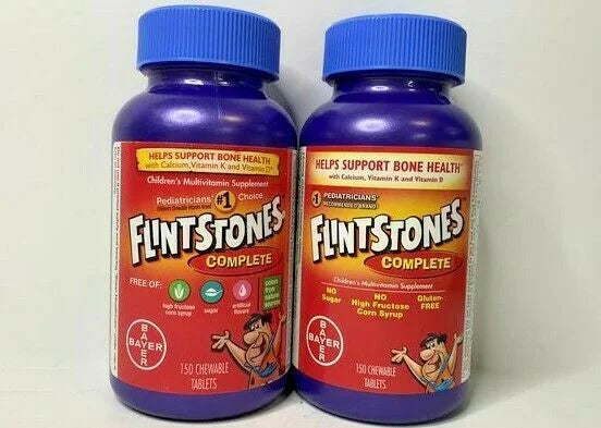 Chewable Multivitamin Tablets, 150 Count (Pack of 2) F869