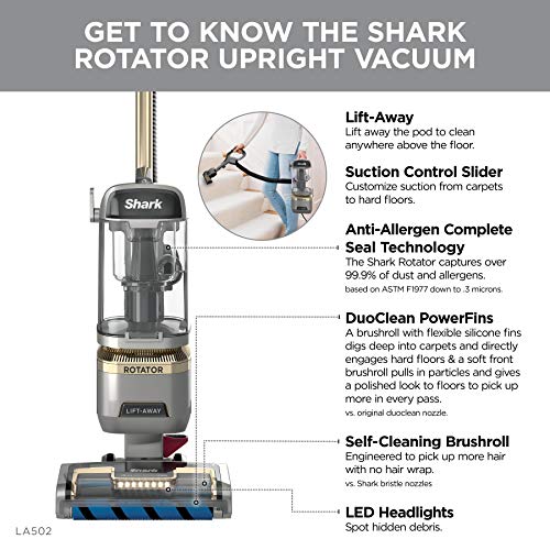 Upright Vacuum Cleaner for Home, Bagless, HEPA Filter Q241