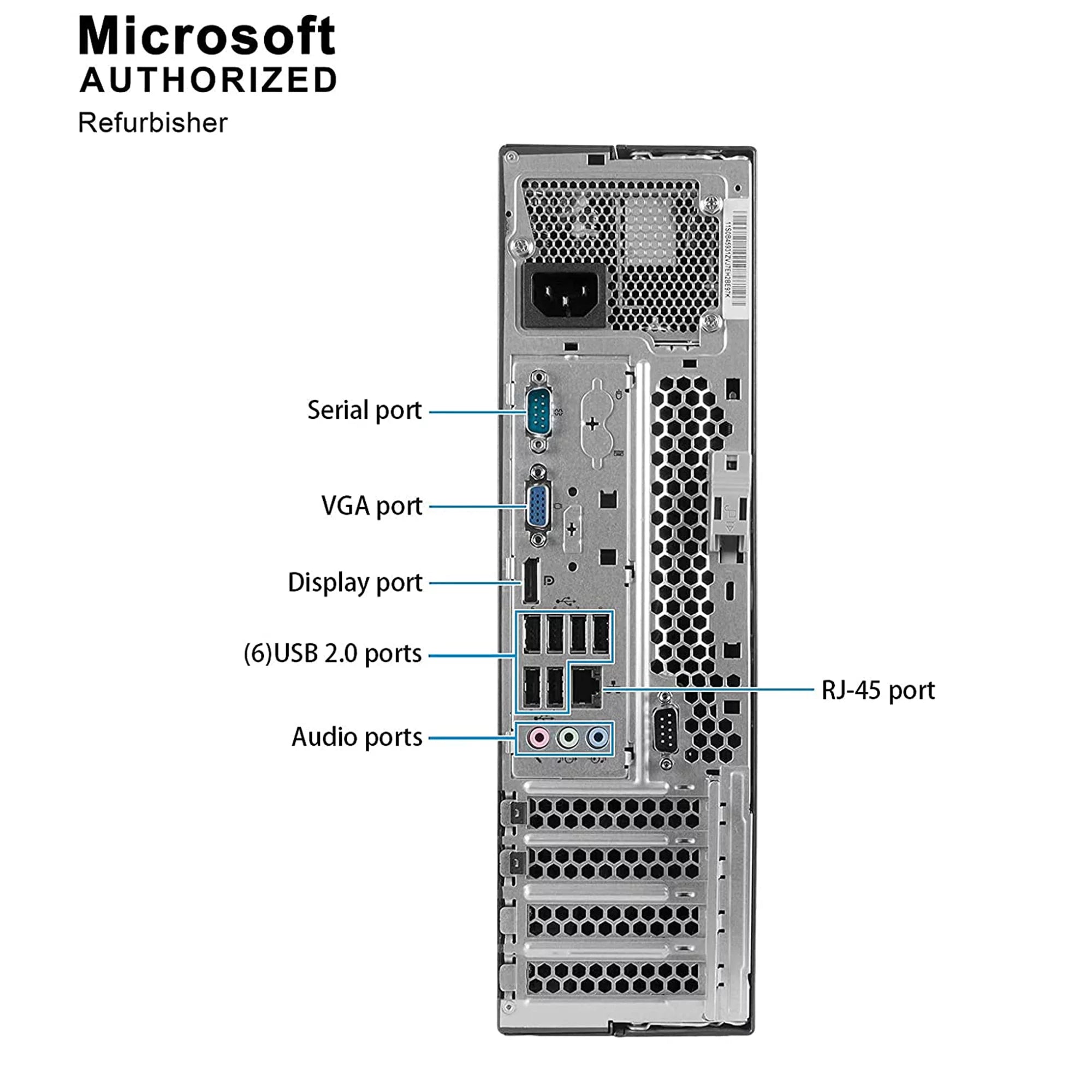 Gaming Desktop PC Win 11 500GB Intel i5 8GB A4785