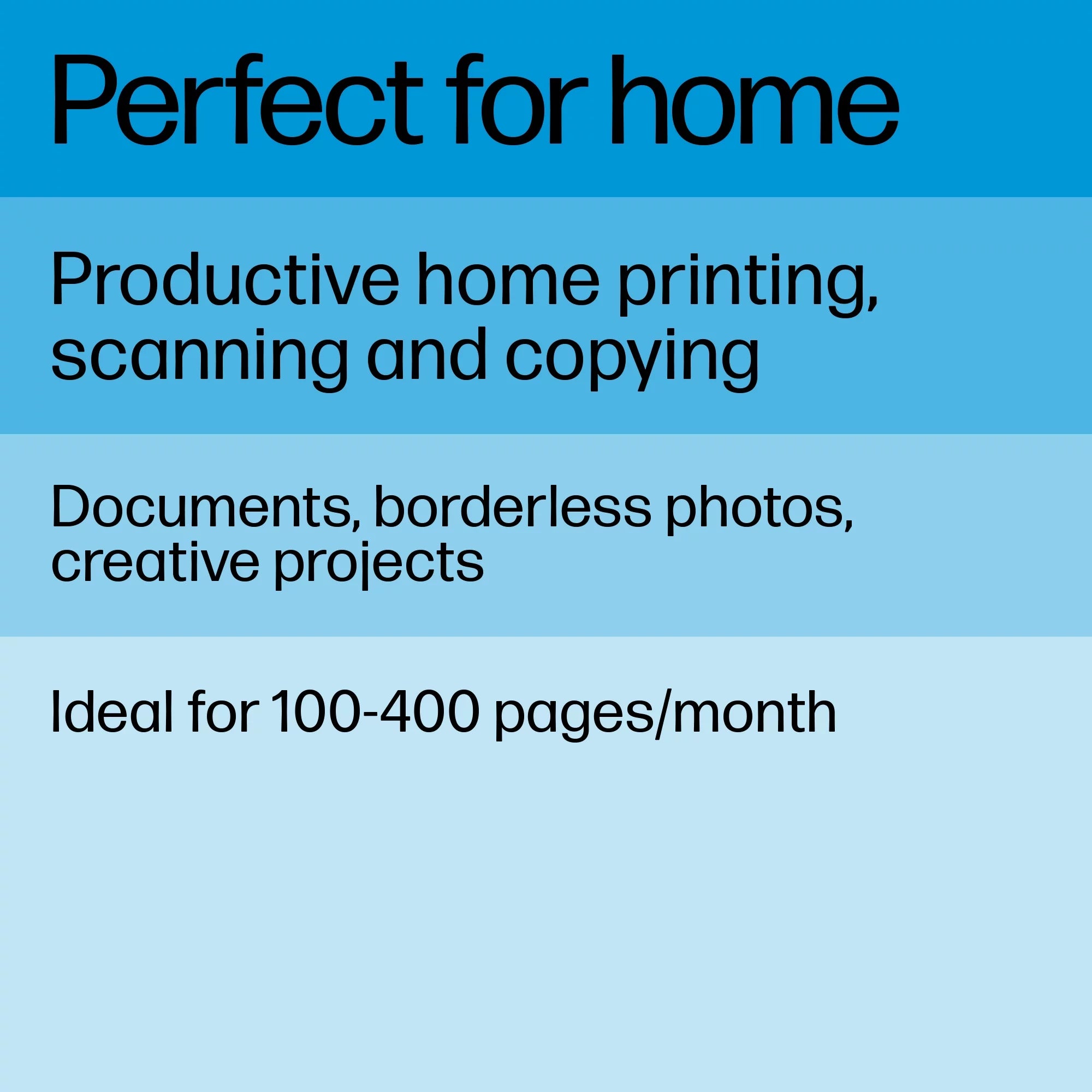 Wireless Color Inkjet Printer with Instant Ink H507022
