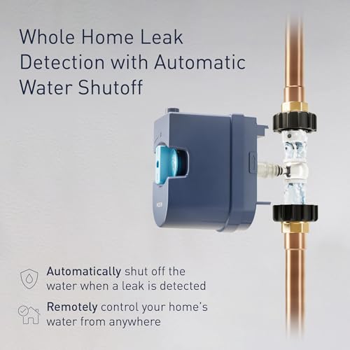 Smart Water Monitor and Automatic Shutoff Sensor for 1-Inch Pipe K9102