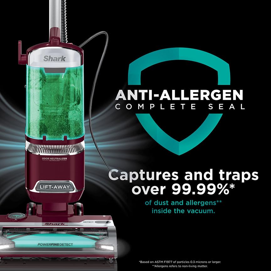 Upright Vacuum Cleaner for Home, Bagless, HEPA Filter Q241