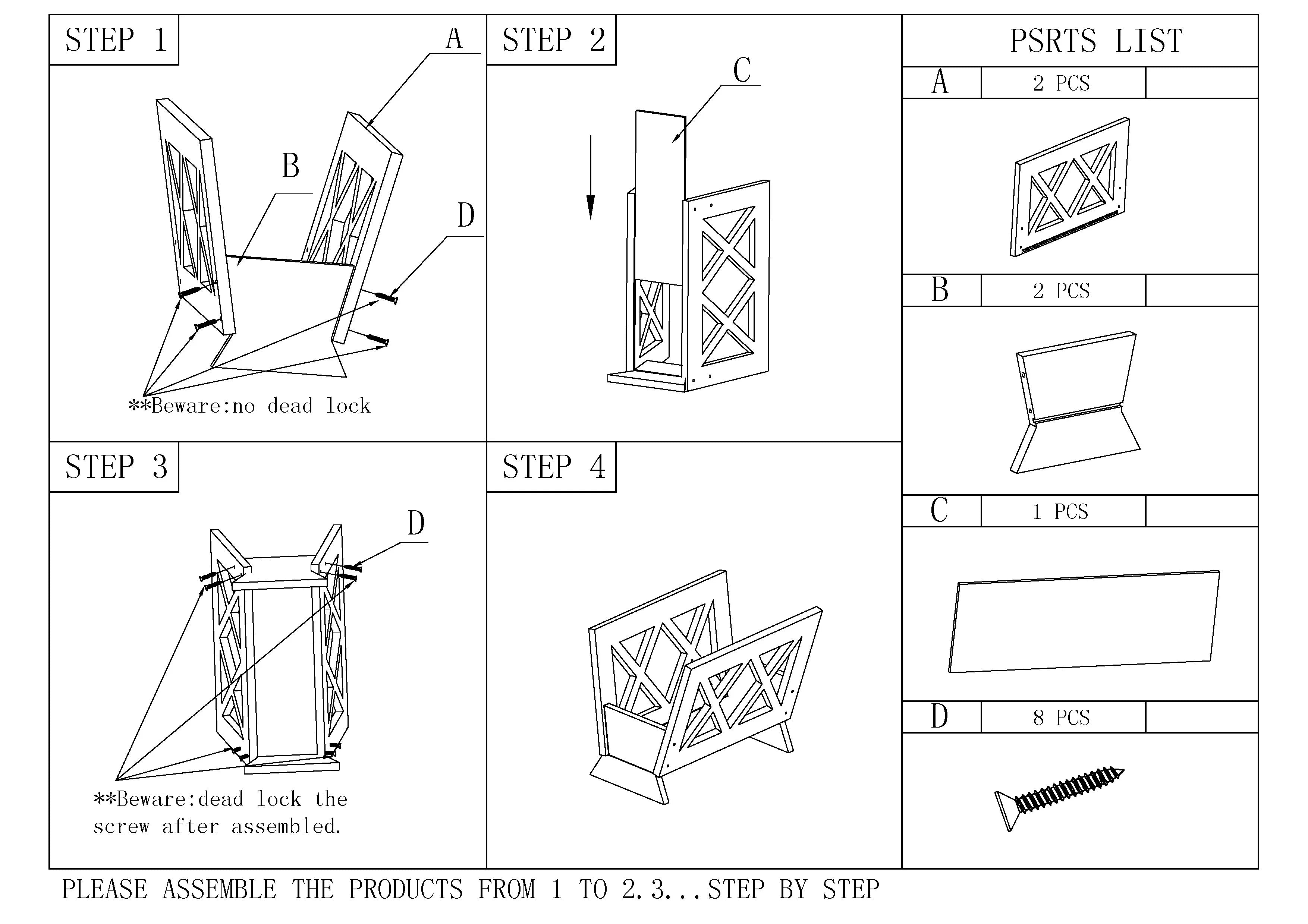 Magazine Rack T675