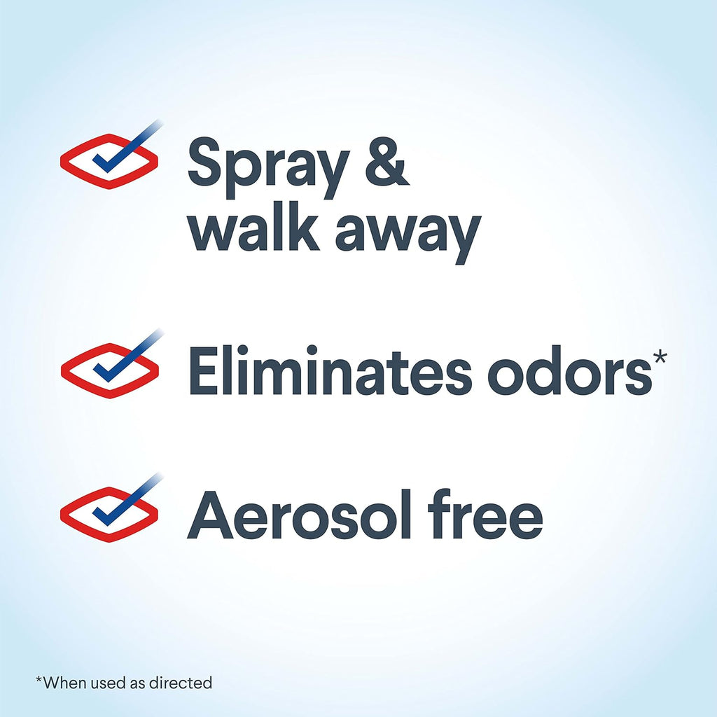 Disinfecting Mist, 2-Pack Spray Bottle with Refill, 14 Fl Oz Each I649833