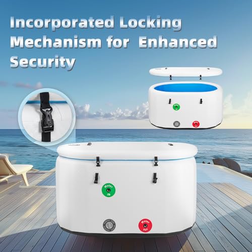Cold Plunge Tub for Athletes, Portable Ice Bath for Home and Outdoor U91502