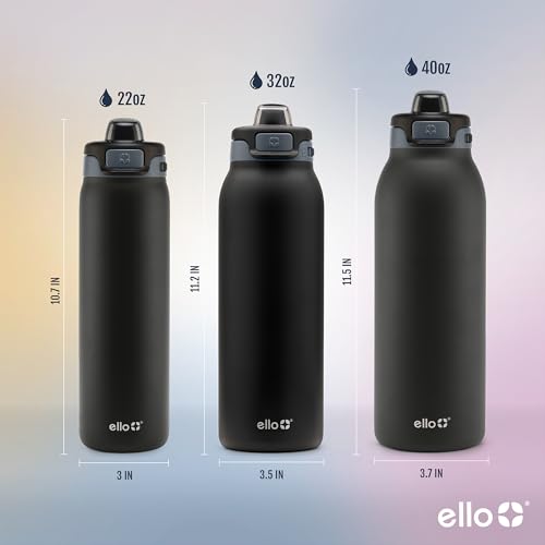 Stainless Steel Water Bottle with Leak Proof Lid, 22oz J59428