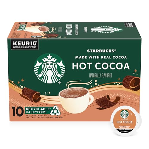 Starbucks Classic K-Cup Pods, Hot Cocoa, 22 CT