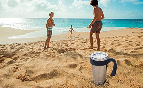Tumbler Handle for 30oz Rambler Cup, Anti Slip Travel Mug Grip S215