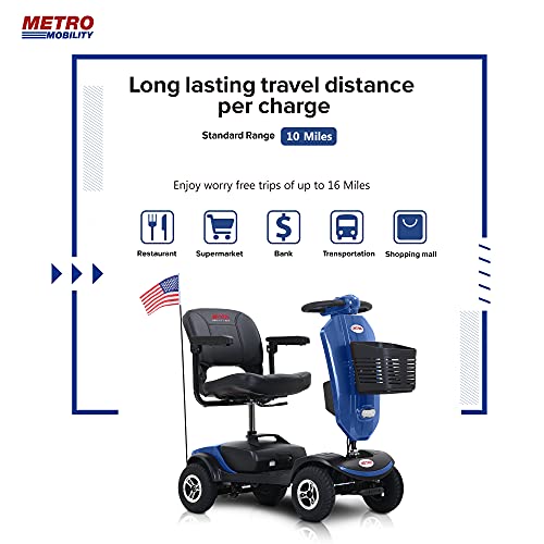 Folding Mobility Scooter for Seniors with Windshield and USB Charging S649040