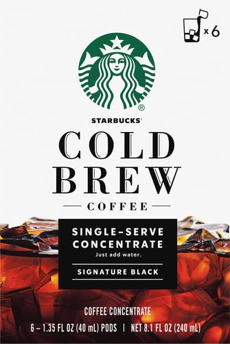 Cold Brew Coffee, Caramel Flavored, Single-Serve Concentrate Pods, 36 capsules G8646