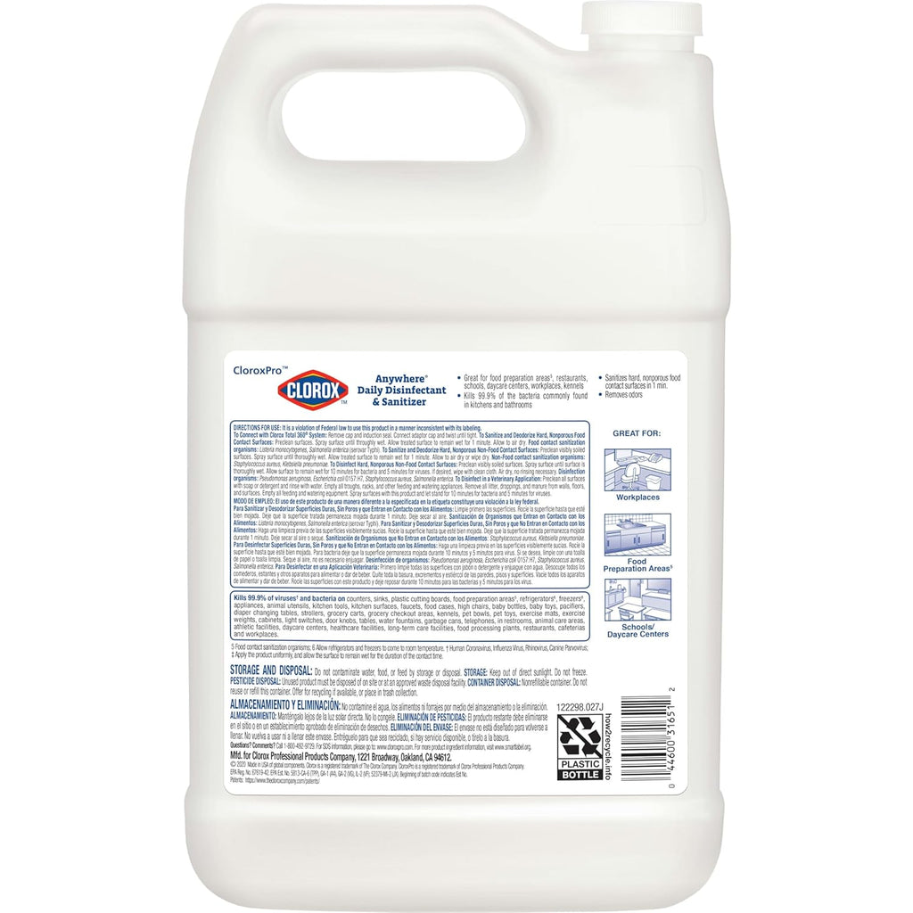 Daily Disinfectant and Sanitizing Spray, 128 Ounces S666822
