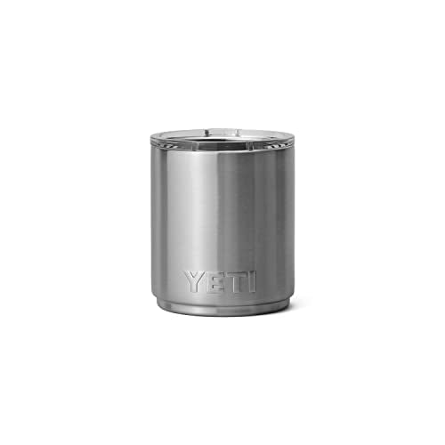 Vacuum Insulated Stainless Steel Stackable Lowball with Lid, 10 oz V4889