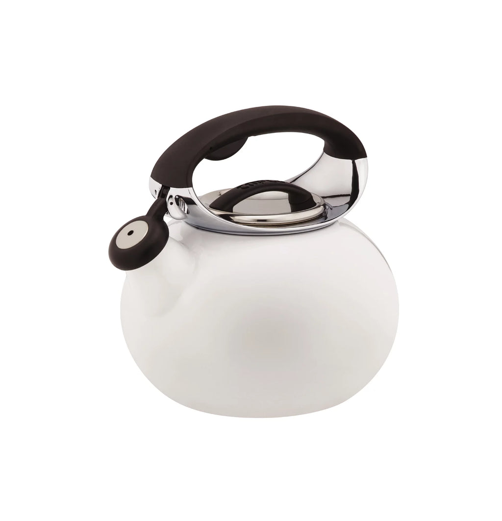 Enamel Steel Tea Kettle, 2 Quart K2979