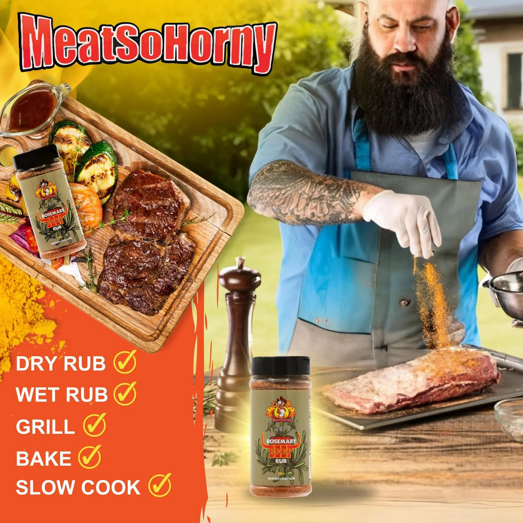 Rosemary Beef BBQ Rub for Smoking and Seasoning S14467