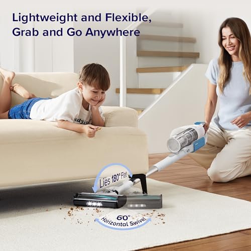 Cordless Stick Vacuum Cleaner with Tangle-Resistant Design, 50 Min Runtime N80748