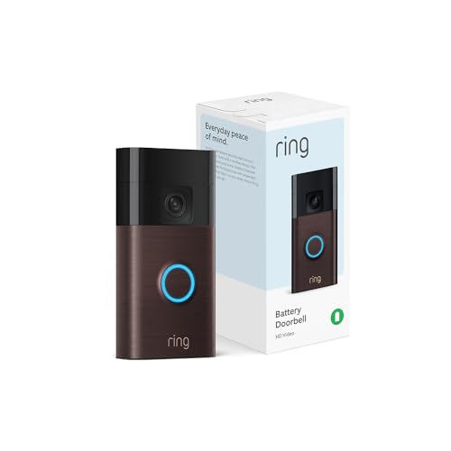 Battery Doorbell with Head-to-Toe Video, Two-Way Talk, Motion Detection F180987