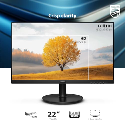 24 inch Frameless Full HD 100Hz Monitor with HDMI and VESA U9360