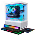 STGAubron Gaming Desktop PC,Radeon RX 580 16G GDDR5,Intel Core i7-6700 up to 4.0G,32G DDR4,2T SSD,600M WiFi,BT 5.0,RGB Fan x 3,RGB Keyboard&Mouse,RGB Mouse Pad,RGB BT Sound Bar,W10H64