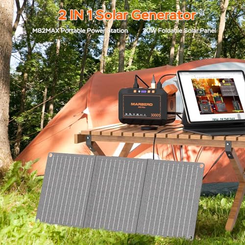 Portable Power Station 88Wh Camping Lithium Battery Solar Generator with AC Outlet S182630