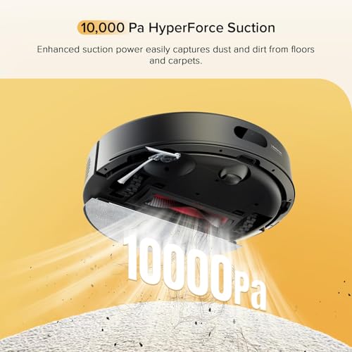 Robot Vacuum with Self-Empty Dock, 5500 Pa Suction, LiDAR Navigation S624100