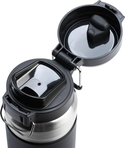 Insulated Stainless Steel Water Bottle 36 oz with Push Button Lid A883