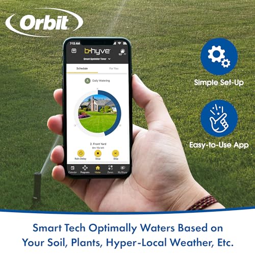 8-Zone Smart Sprinkler Controller Indoor/Outdoor X993