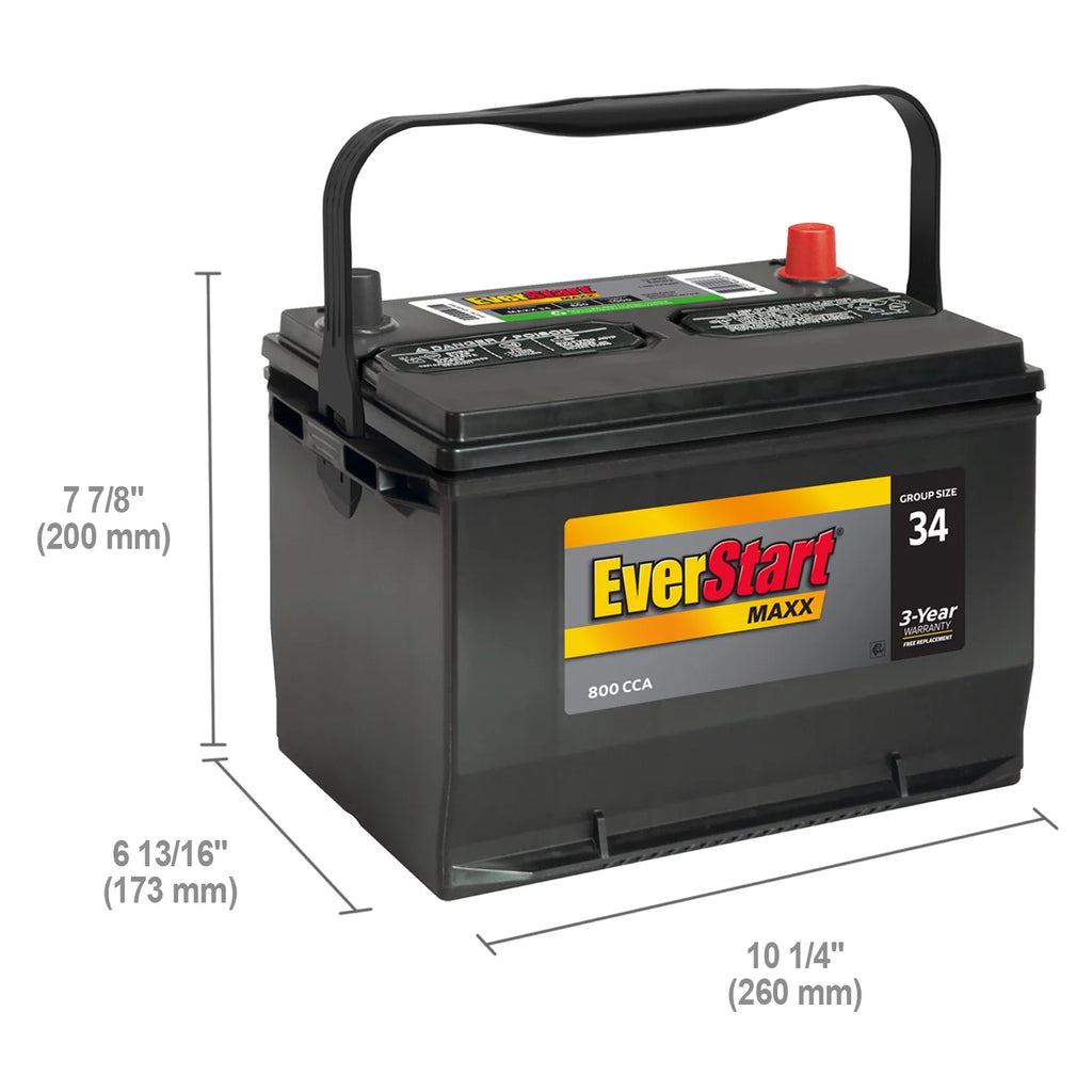 Car Battery 12V 800 CCA P833661