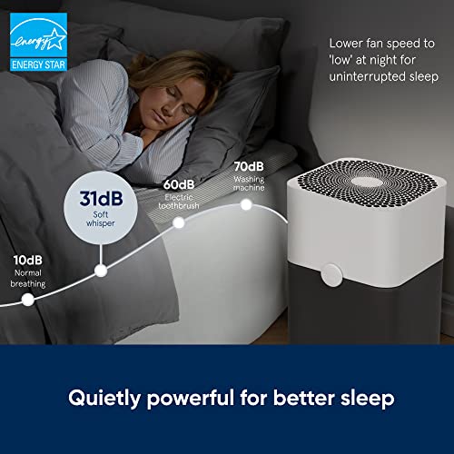 Air Purifier for Small Room, Bedroom, Home, 926 sqft, HEPASilent for Pets, Allergens, Dust, Mold, Smoke K34925