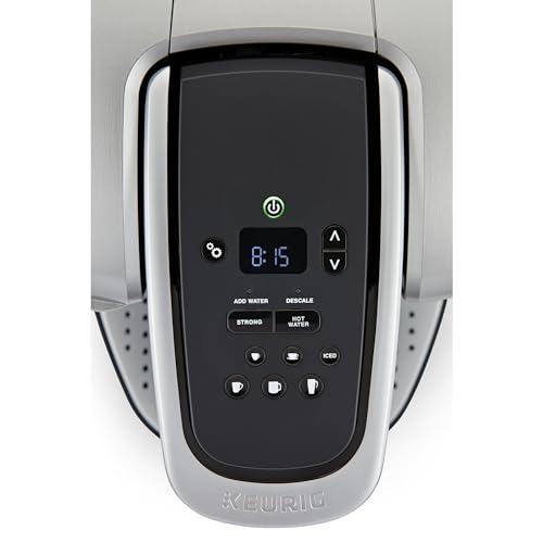 Single Serve K-Cup Pod Coffee Maker with Strength and Temperature Control V671355
