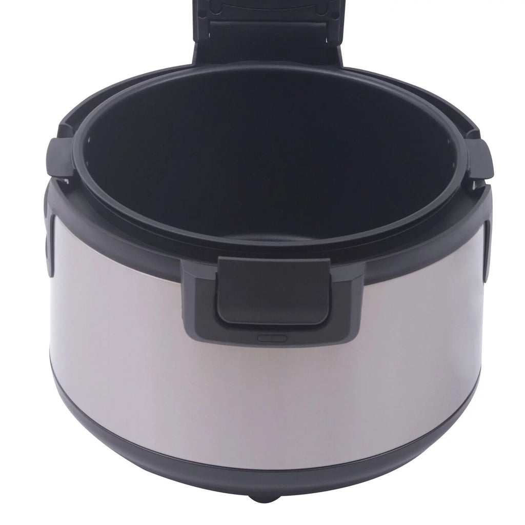 Stainless Steel Electric Rice Cooker with Non-Stick Pot O801115