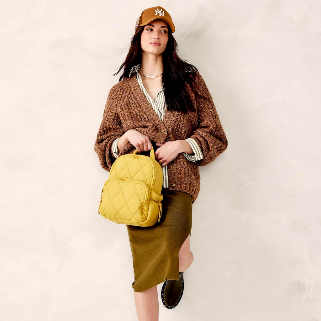 Women's Nylon Small Backpack Q244