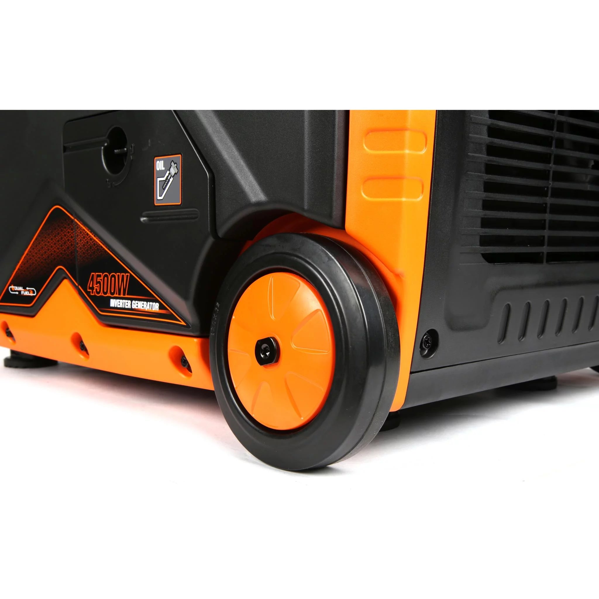 4500-Watt Dual Fuel Portable Inverter Generator with Fuel Shut-Off S31520