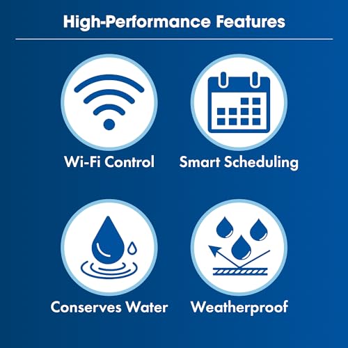 8-Zone Smart Sprinkler Controller Indoor/Outdoor X993