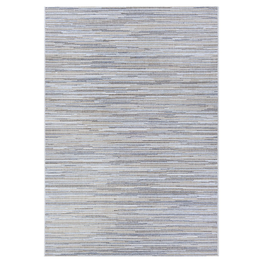 Indoor/Outdoor Area Rug, 3'9" x 5'5", Taupe-Champagne H9197
